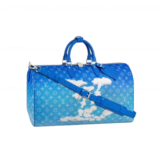 Louis Vuitton Keepall Bandouliere Clouds Monogram 50