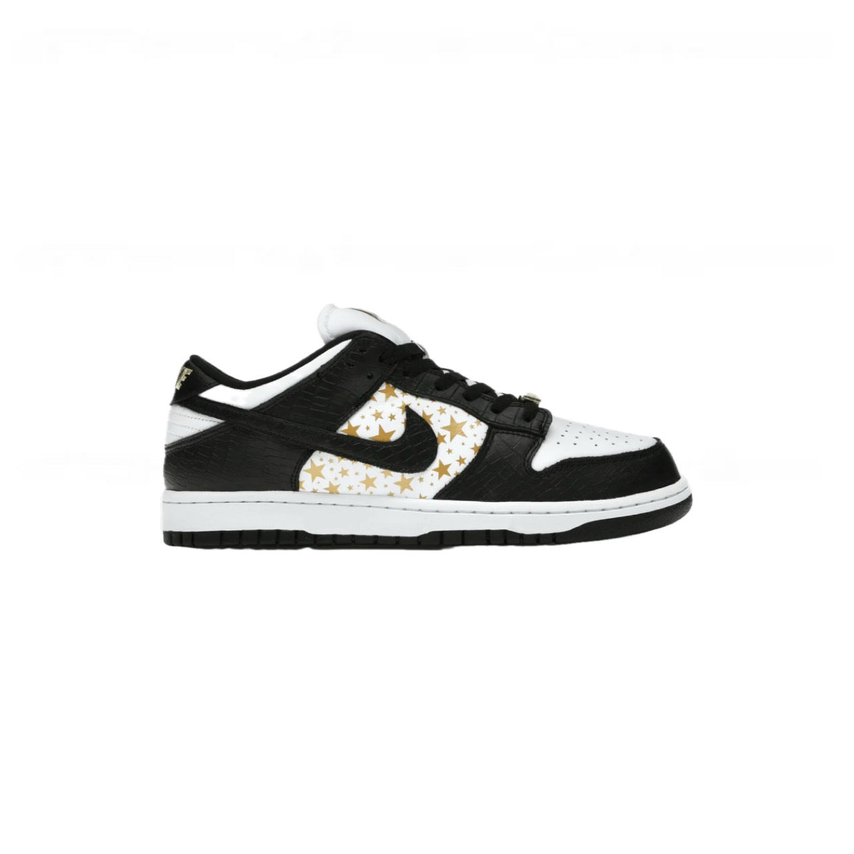 Nike SB Dunk Black Low Supreme Stars