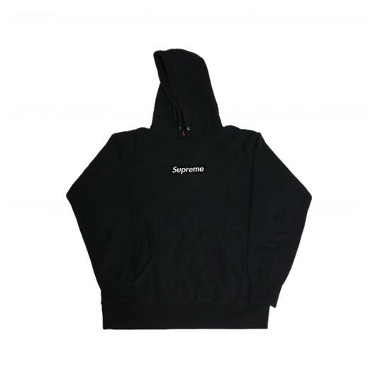 Supreme Black Box Logo Hoodie