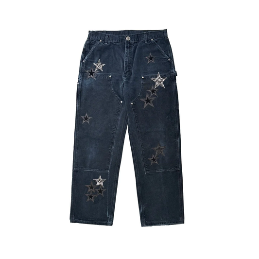 Chrome Hearts Las Vegas Exclusive Star Patch Carpenter Pants